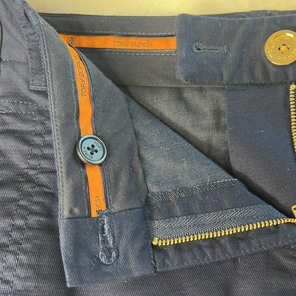 NWOT Tory Burch Navy Blue Shorts - Picture 8 of 11